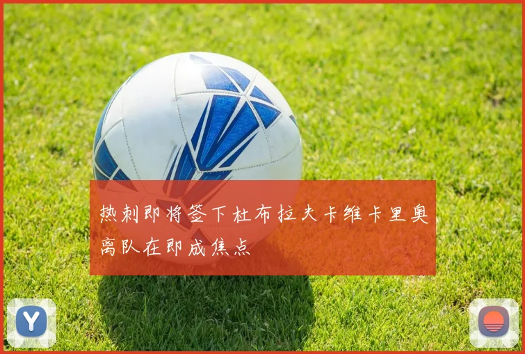 热刺即将签下杜布拉夫卡维卡里奥离队在即成焦点